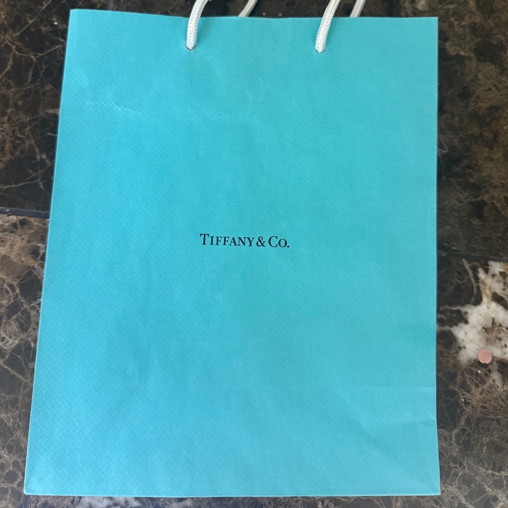 Authentic Tiffany jewelry bag